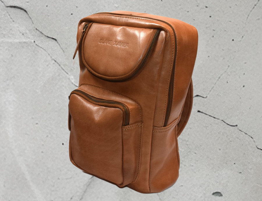 BX Pro Series Cross-Body [Carry-On] 100% Cowhide - Camel