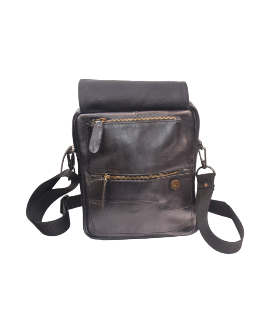 BX Pro-Series Shoulder Bag [100% Cowhide] Black
