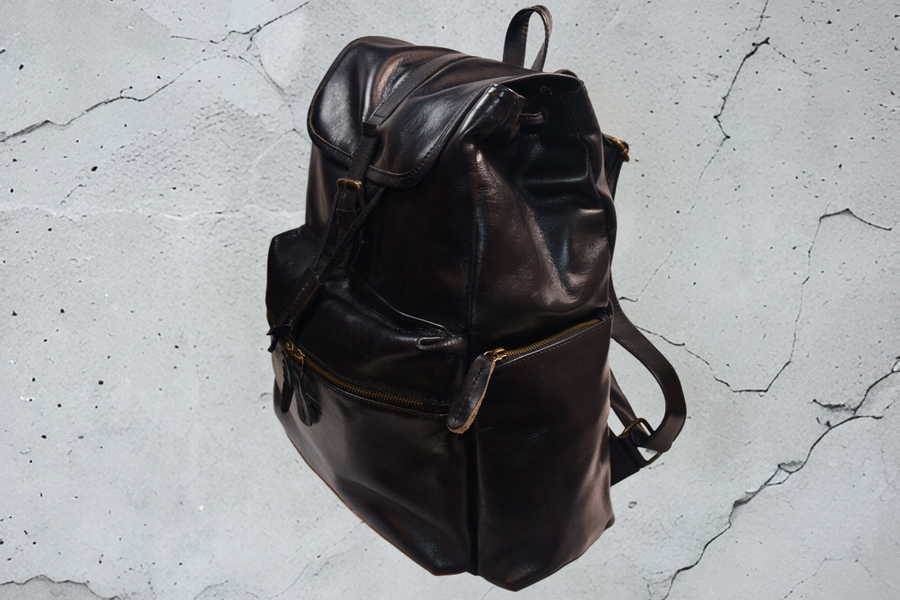 Pro Series Backpack - Black [Large] 100% Cowhide