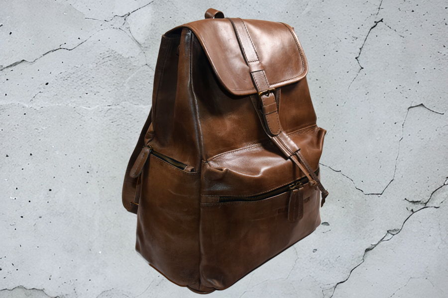 BX Backpack [Large] 100% Cowhide - Dark Brown