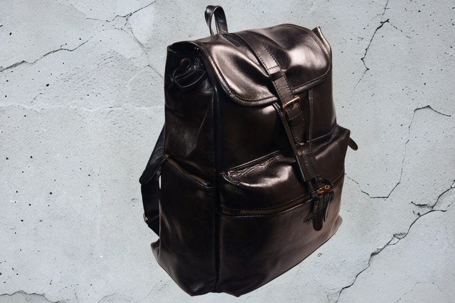 Pro Series Backpack - Black [Large] 100% Cowhide