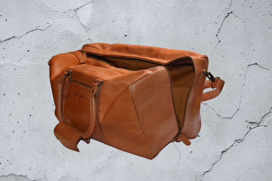 Pro Series Duffle [Carry-On] 100% Cowhide - Camel