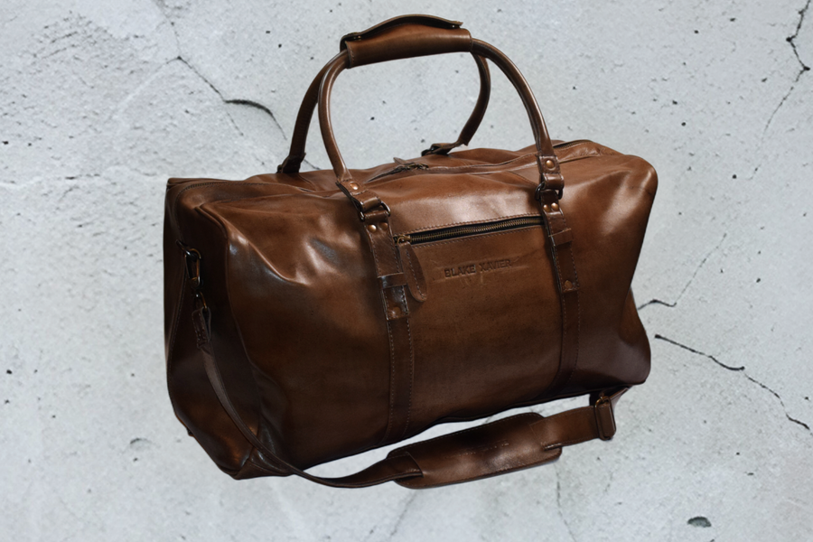 Pro Series Duffle [Carry-On] 100% Cowhide - Brown