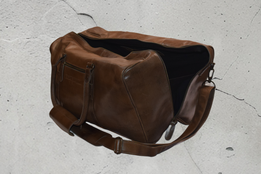 Pro Series Duffle [Carry-On] 100% Cowhide - Brown